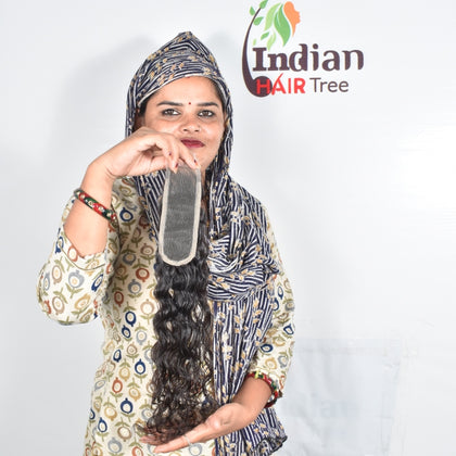 Swiss HD Closure 10" inches 2*6 Piece