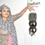 Swiss HD Closure 12" inches 6*6 Piece