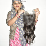 Swiss HD Closure 12" inches 6*6 Piece