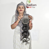 Swiss HD Closure 22" inches 4*4 Piece