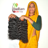 Blunt Cut 10" inches 1 bundle Wavy Hair