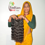 Blunt Cut 10" inches 1 bundle Wavy Hair