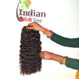 Blunt Cut 20" inches 1 bundle Curly Hair