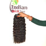 Blunt Cut 20" inches 1 bundle Curly Hair