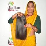 Blunt Cut 24" inches 1 bundle Straight Hair