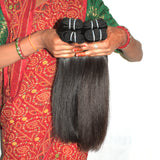 Blunt Cut 24" inches 1 bundle Straight Hair