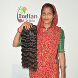 Blunt Cut 20" inches 1 bundle Curly Hair