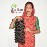Blunt Cut 20" inches 1 bundle Curly Hair