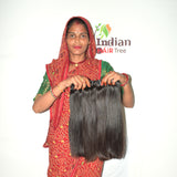 Blunt Cut 24" inches 1 bundle Straight Hair